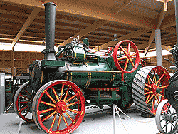 Dampfpflug-Lokomotive (Hersteller Ad. Heucke, Gatersleben), Baujahr 1911