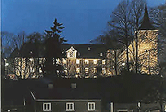 Schloss Hückeswagen bei Nacht