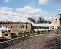 Westfälischen Museum für Archäologie - Museum in der Kaiserpfalz, Paderborn, Außenansicht